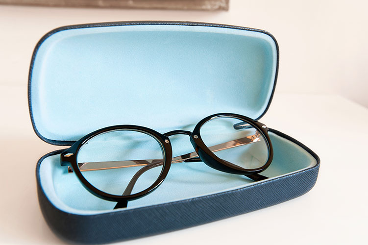 glasses in case